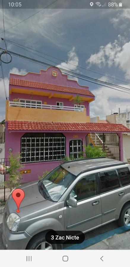 Casa Zac Nicte Mx-Habitacion Ixchel كانكون المظهر الخارجي الصورة